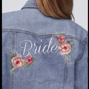 Bride Jean Jacket Size M/L